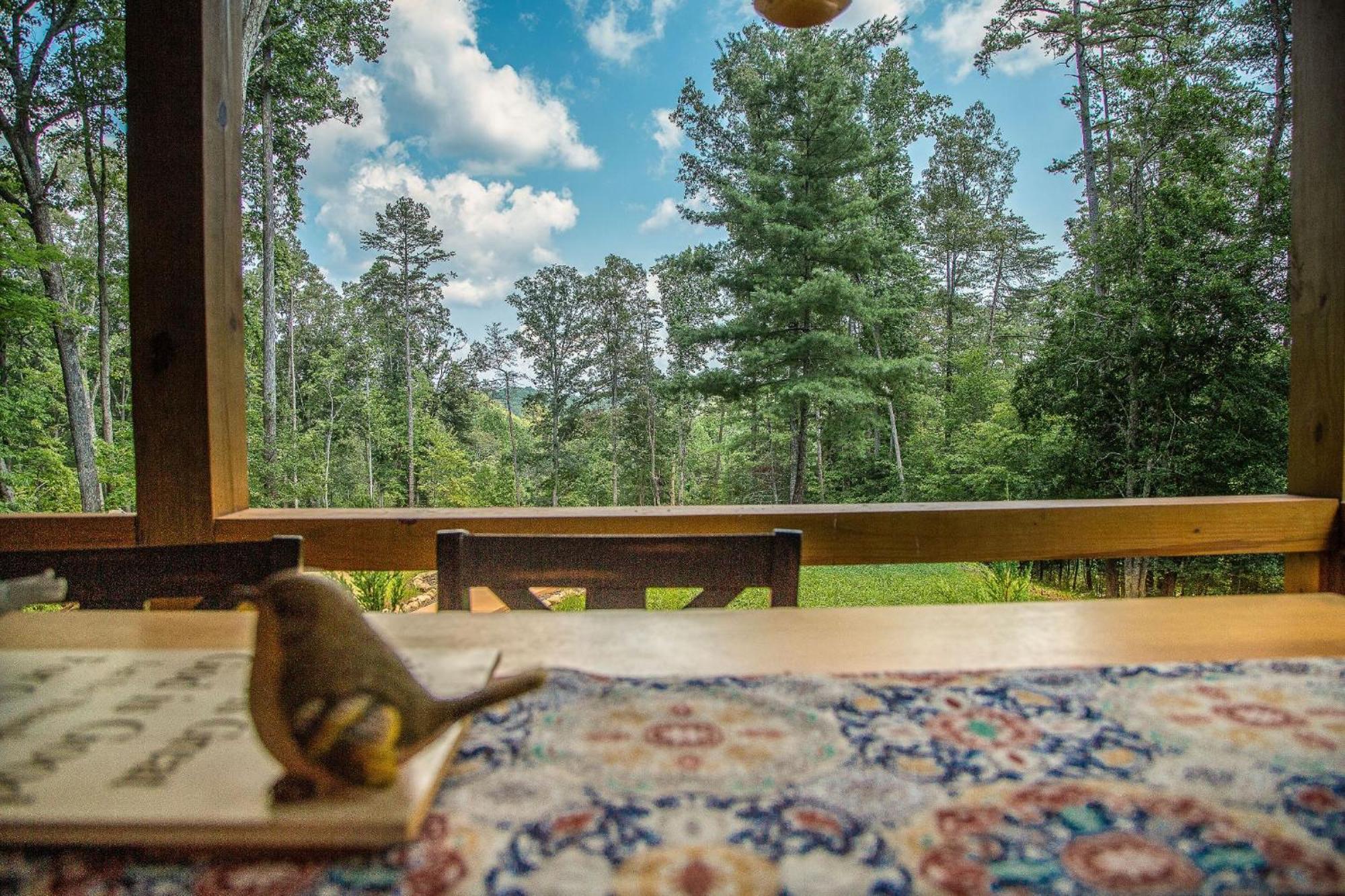 Adore The Smores Rustic Mountain Charm Outdoor Spaces And A Cozy Hot Tub Blue Ridge Kültér fotó